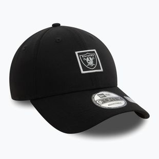 Kepuraitė su snapeliu New Era Metallic Patch 9FORTY Las Vegas Raiders black