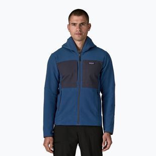 Vyriška softshell striukė Patagonia R2 TechFace Hoody clement blue