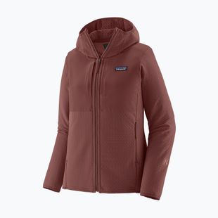 Moteriška softshell striukė Patagonia R2 CrossStrata Hoody dark ruby