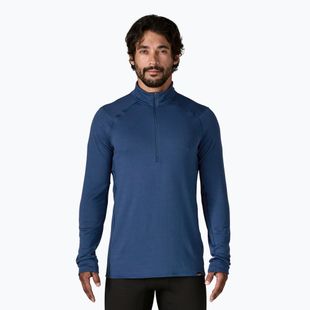 Vyriškas džemperis Patagonia Cap Termal Weight Zip Neck clement blue