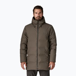 Vyriška pūkinė striukė Patagonia Jackson Glacier Parka otter brown