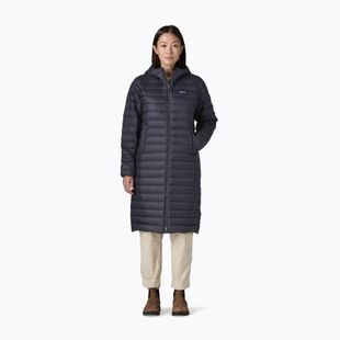 Moteriška pūkinė striukė Patagonia Recycled Down Sweater Parka sunken blue