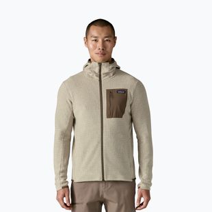 Vyriškas žygio džemperis Patagonia R1 Air Full-Zip Hoody pelican