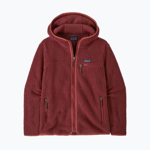 Moteriškas fliso džemperis Patagonia Retro Pile Hoody sequoia red