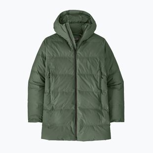 Vyriška pūkinė striukė Patagonia Jackson Glacier Parka senos augmenijos žalia