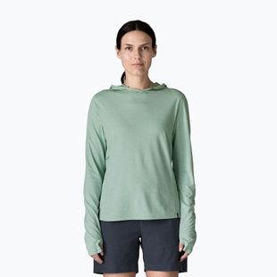 Moteriškas džemperis Patagonia Capilene Cool Sun Hoody thermal blue/thin ice x-dye