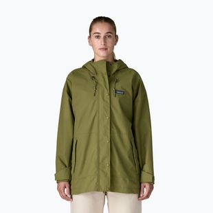 Moteriškas lietpaltis Patagonia Outdoor Everyday Rain caper green
