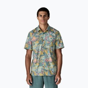 Vyriški marškiniai Patagonia Go To moon tripper/blue sage