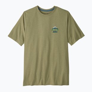 Vyriški žygio marškinėliai Patagonia Great Waves Responsibili Tee gumtree green