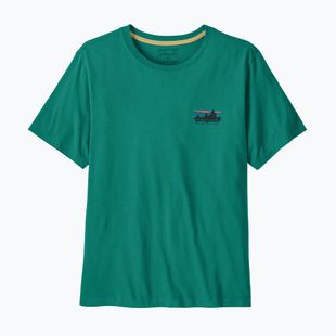 Vyriški marškinėliai Patagonia '73 Skyline gem green