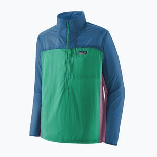 Vyriškas džemperis Patagonia Houdini Stash 1/2-Zip aqua stone