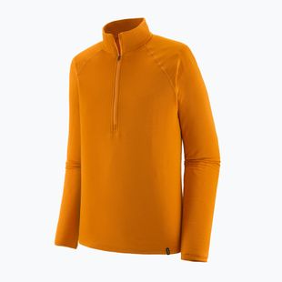Vyriškas termoaktyvus džemperis Patagonia Capilene Termal Weight Zip Neck autumn orange