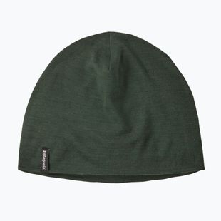 Žieminė kepurė Patagonia Overlook Merino Wool Liner Beanie treeline green