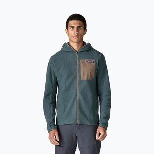 Vyriškas žygio džemperis Patagonia R1 Air Full-Zip Hoody summit blue