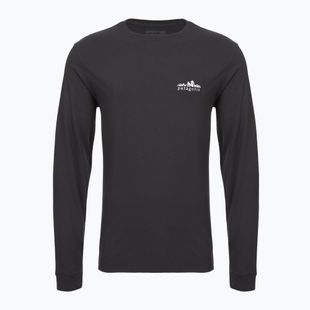 Vyriški ilgomis rankovėmis marškinėliai Patagonia Fitz Roy Foothills LS ink black