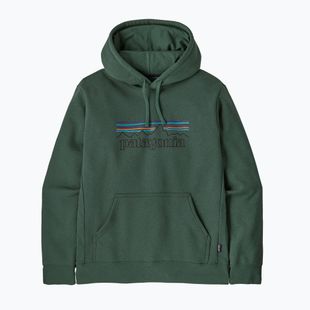 Vyriškas džemperis Patagonia P-6 Logo Uprisal Hoody p-6 outline: canopy green