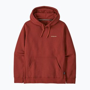 Vyriškas džemperis Patagonia Boardshort Logo Uprisal Hoody Rusty Red