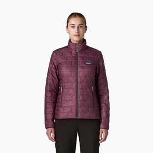 Moteriška šilta striukė Patagonia Nano Puff berry fig