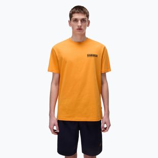 Vyriški marškinėliai Napapijri S-Vignonil Back apricot A70