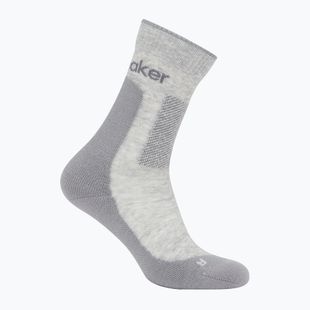 Moteriškos kojinės icebreaker Merino Hike+ Medium Crew blizzard heather/alloy
