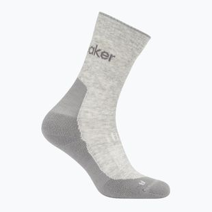 Moteriškos kojinės icebreaker Merino Hike+ Light Crew blizzard heather/alloy