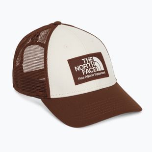 Vyriška kepurė su snapeliu The North Face Mudder Trucker ember soil-white dune