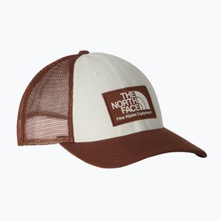 Vyriška kepurė su snapeliu The North Face Mudder Trucker ember soil-white dune