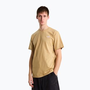 Vyriški marškinėliai The North Face Evolution Simple Dome Regular SS khaki stone