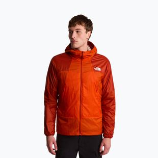 Vyriška vėjui atspari striukė The North Face Ridgelite FF Wind lava red/iron clay