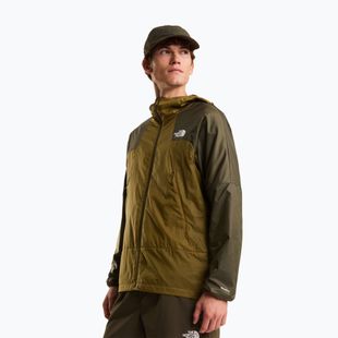 Vyriška vėjui atspari striukė The North Face Ridgelite FF Wind cedar/new taupe green