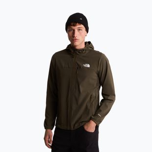 Vyriška softshell striukė The North Face Nimble Hoodie 2 new taupe green