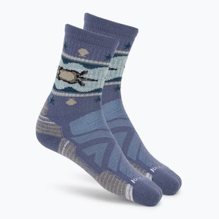 Moteriškos kojinės Smartwool Hike Otter Float Crew nightfall blue