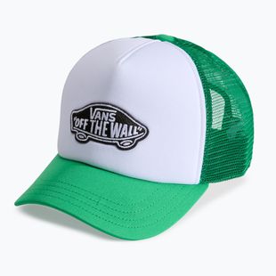 Vaikiška kepurė su snapeliu Vans Classic Patch Curved Bill Trucker vivid verdant
