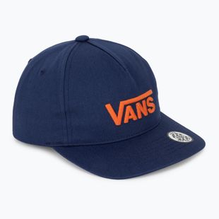 Vaikiška kepurė su snapeliu Vans Drop V Logo Snapback deep indigo