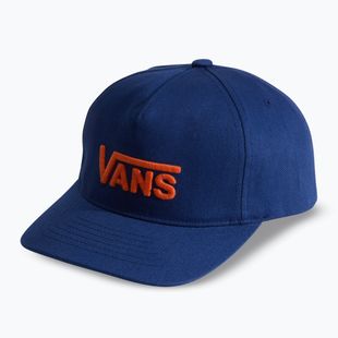 Vaikiška kepurė su snapeliu Vans Drop V Logo Snapback deep indigo