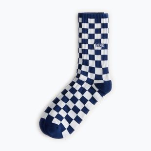 Kojinės Vans Checkerboard Crew kojinės deep indigo