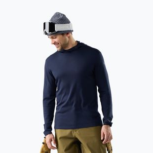 Vyriškas termoaktyvus džemperis Smartwool Classic Thermal Merino Base Layer deep navy