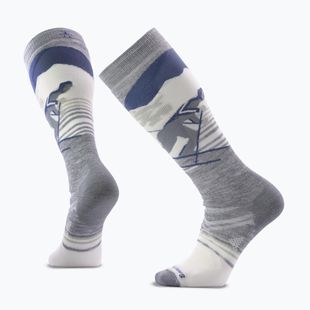 Slidinėjimo kojinės Smartwool Ski Full Cushion Chute the Moon OTC light gray
