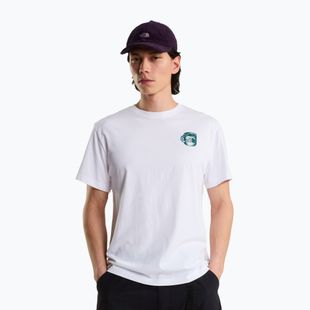 Vyriški marškinėliai The North Face Basecamp Barista Rlx tnf white/pacific teal