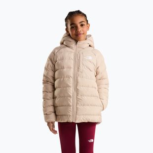 Šilta striukė vaikams The North Face Reversible Perrito Hooded timeless taupe