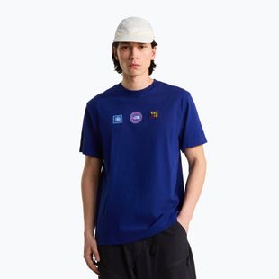 Vyriški marškinėliai The North Face Explorer Badges RLX Tee Graphic bold blue