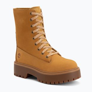 Moteriški batai Timberland Stone Street Mid Lace Up wheat nubuck