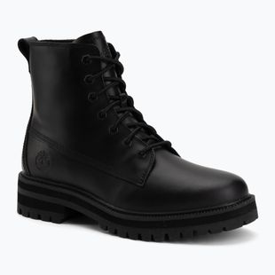 Vyriški batai Timberland Britton Drive Mid Lace black full grain