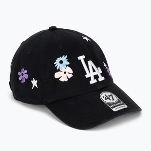Kepuraitė su snapeliu 47 Brand MLB Los Angeles Dodgers Flora CLEAN UP black