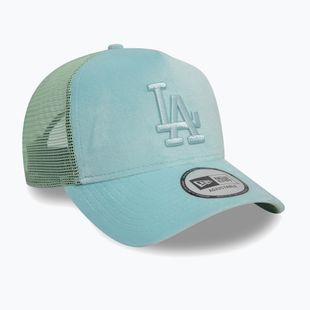 Kepuraitė su snapeliu New Era Velour Trucker Los Angeles Dodgers green pstl