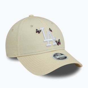 Kepuraitė su snapeliu New Era Icon 9Forty Los Angeles Dodgers light beige
