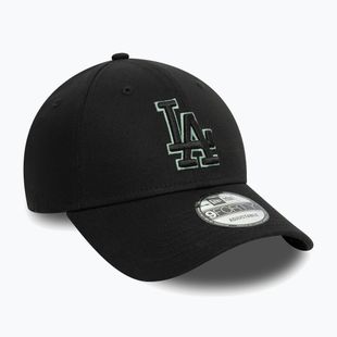 Kepuraitė su snapeliu New Era Team Outline 9Forty Los Angeles Dodgers black