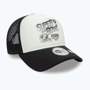 Kepuraitė su snapeliu New Era Superbowl Trucker Las Vegas Raiders black