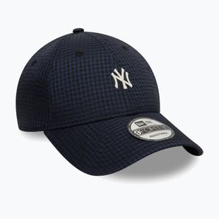 Kepuraitė su snapeliu New Era Seersucker 9Forty New York Yankees navy