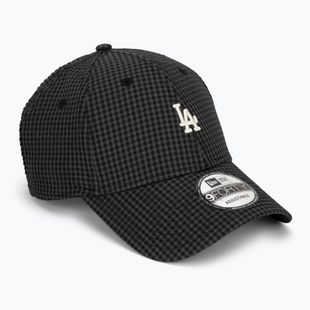 Kepuraitė su snapeliu New Era Seersucker 9Forty Los Angeles Dodgers black